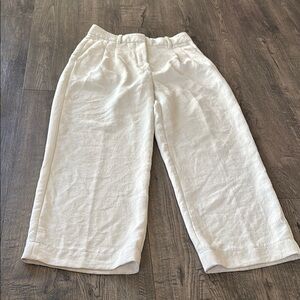 Aritiza Wilfred Cream Effortless Pants size 6